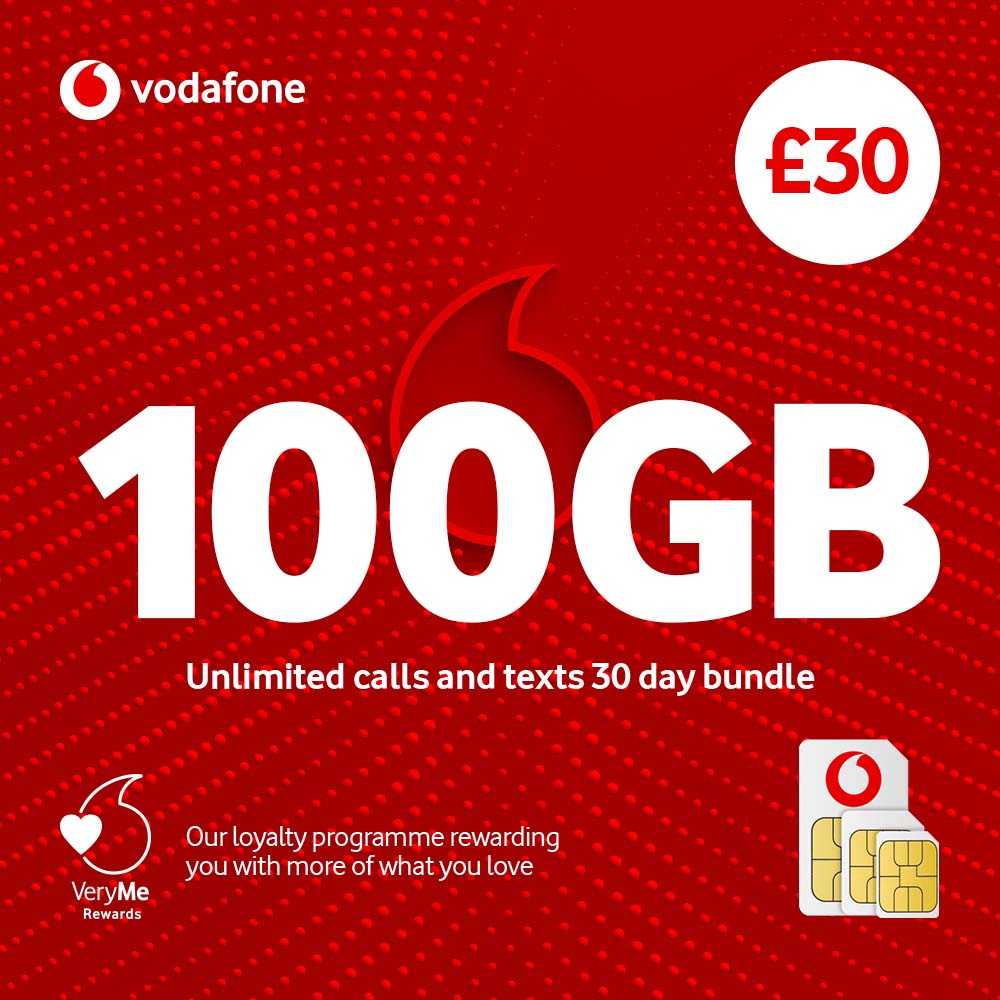 Vodafone Pay as you go Sim