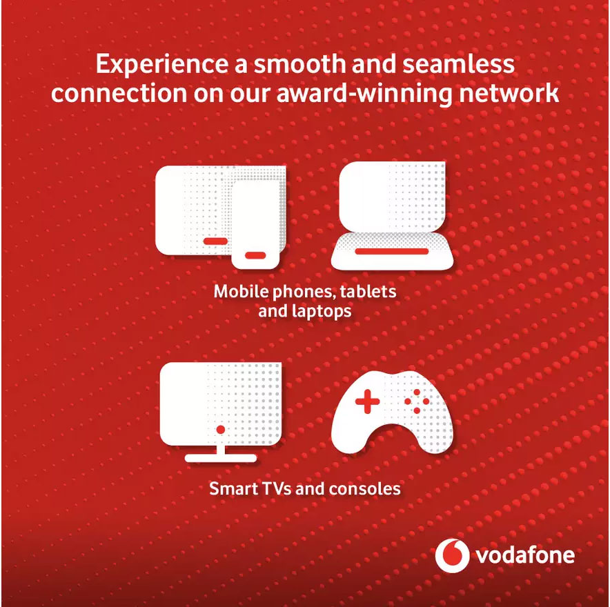 Vodafone 4G 60GB Mobile Mifi Hotspot